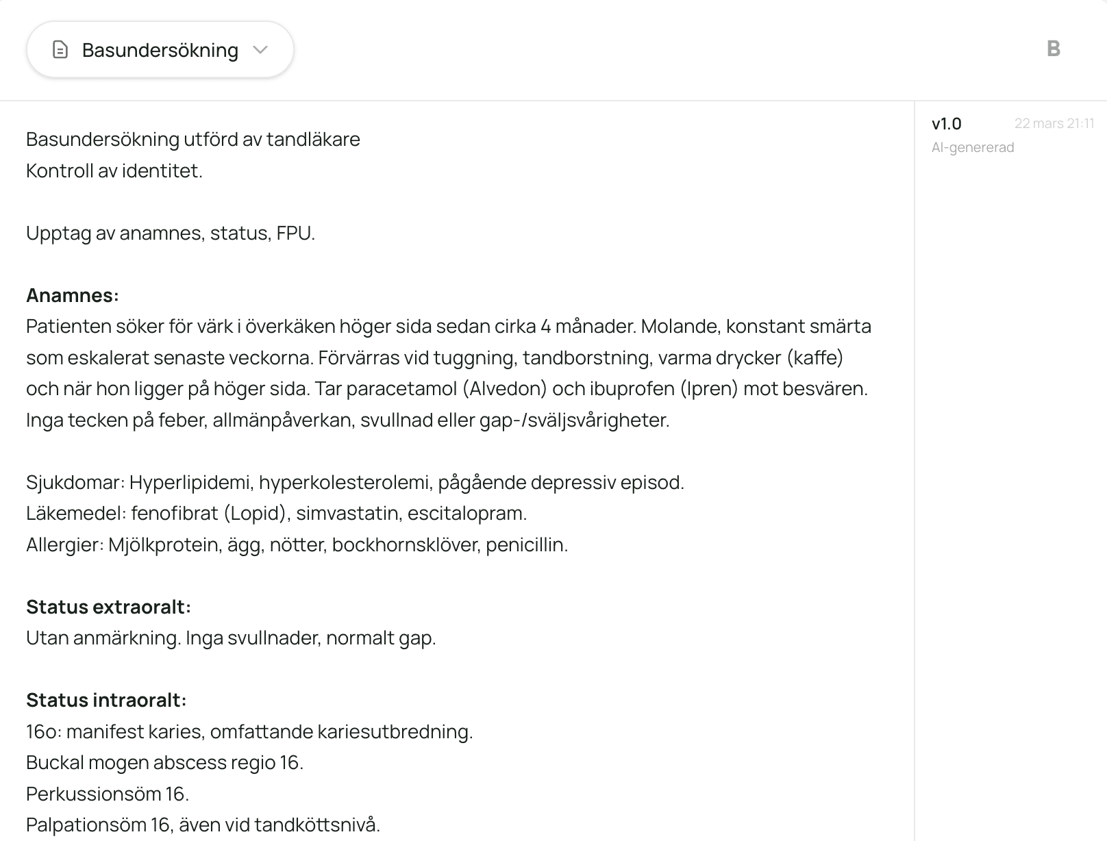 Daganteckning